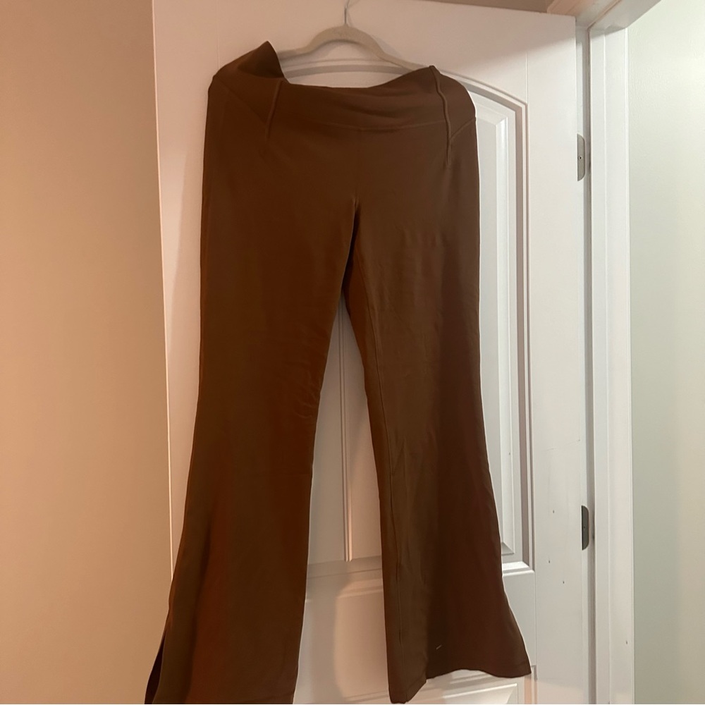 Brown Women's Flared Pants
